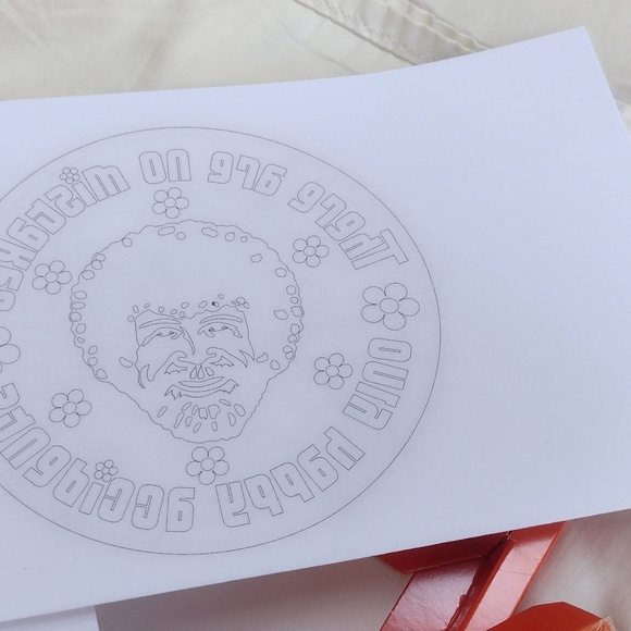 Bob Ross Embroidery Sewing Kit / Bob Ross Embroidery Designs / Complete Kit - Picture 8 of 12